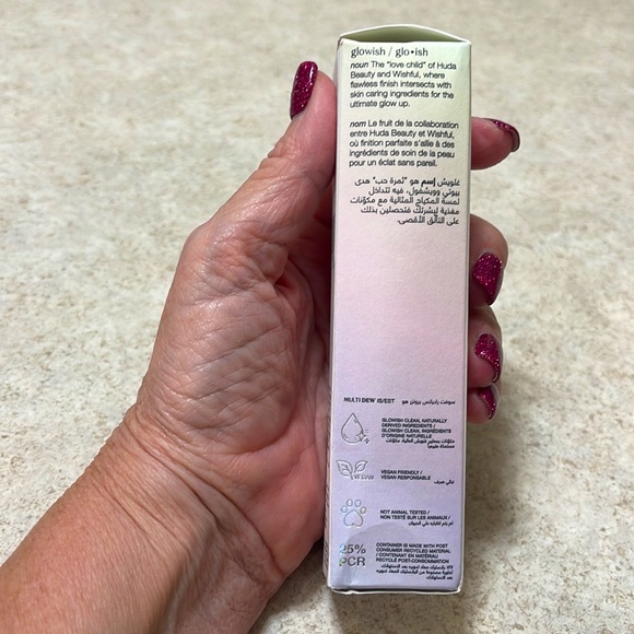 BNIB GLOWISH BY HUDA BEAUTY MULTI DEW SKIN TINT MEDIUM 05 - Picture 14 of 14